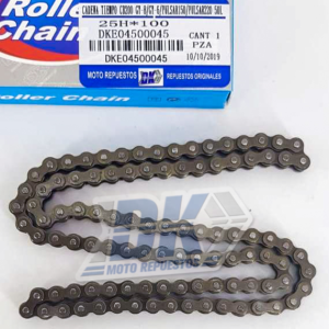 CADENA TIEMPO 25H*100 CB200 GY-8/GY-6/PULSAR150/PULSAR220 50L