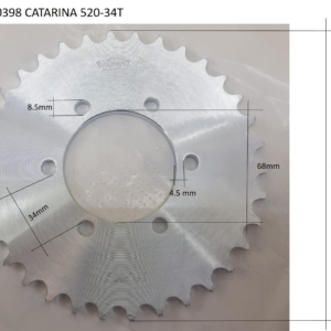 CATARINA 34T 520 250Z NEGRA ITALIKA