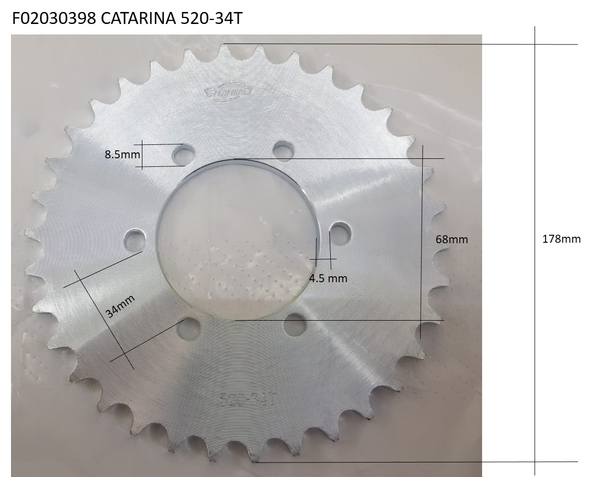 CATARINA, 34T