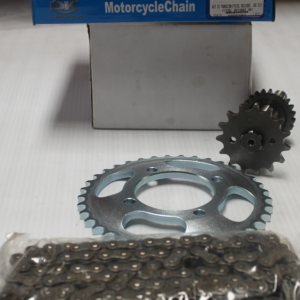 KIT DE TRACCION 38T FT125, RC150GT, 38T 15T CADENA 124LH