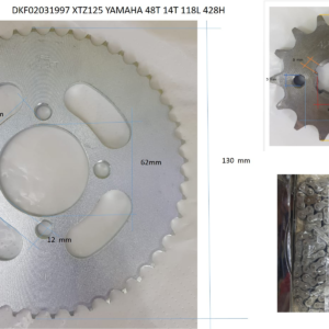 KIT DE TRACCION 48T 14T 428H 124L XTZ125 YAMAHA