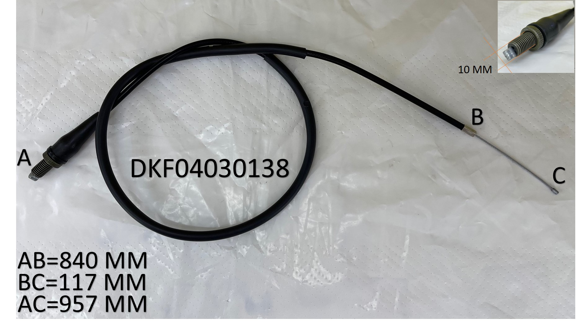 CABLE DE ACELERADOR