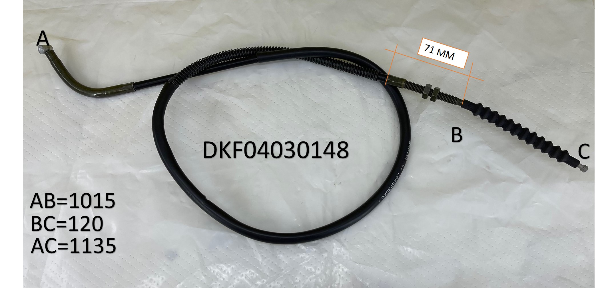CABLE DE CLUTCH 150Z, 150SZ