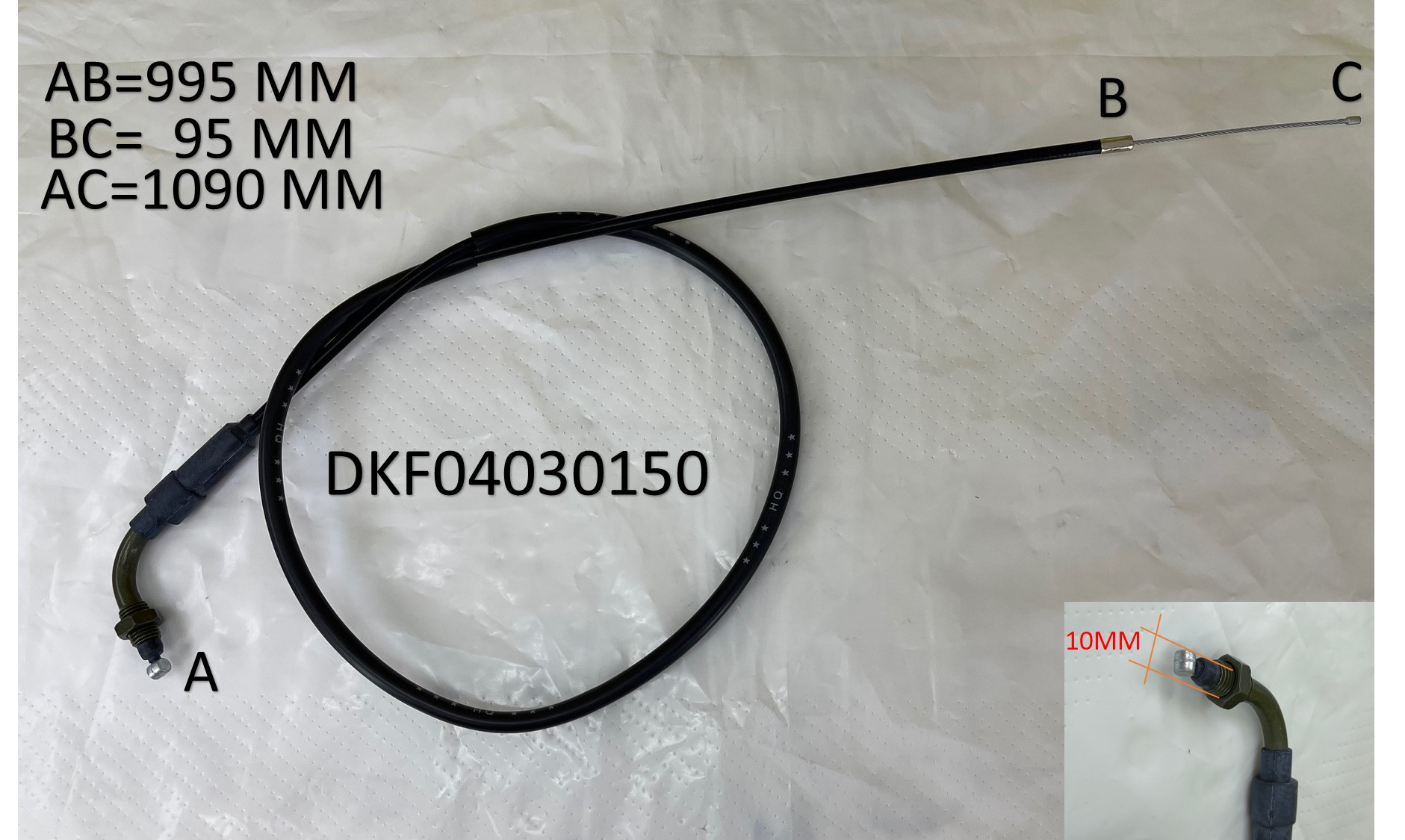 CABLE DE ACELERADOR 150Z, 150SZ PZA