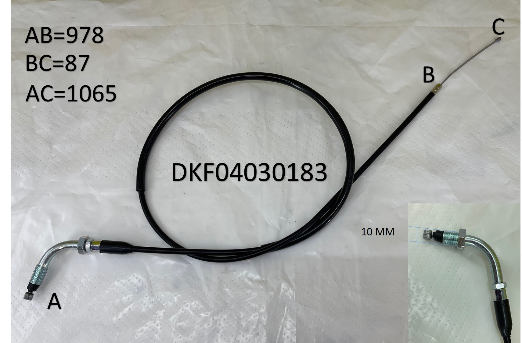CABLE DE ACELERADOR
