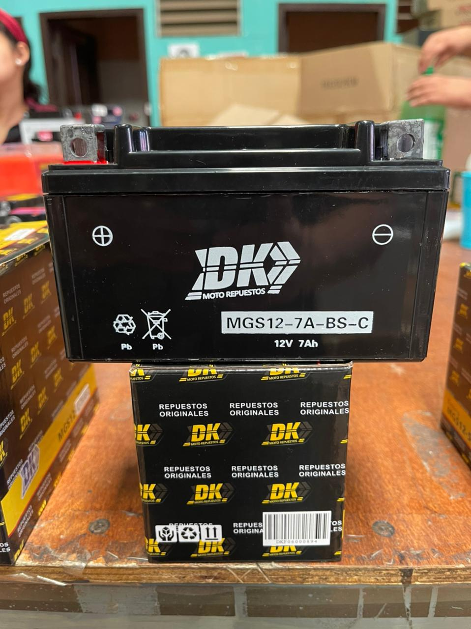 BATERIA YTX7A-BS 7AH MF DK DS150