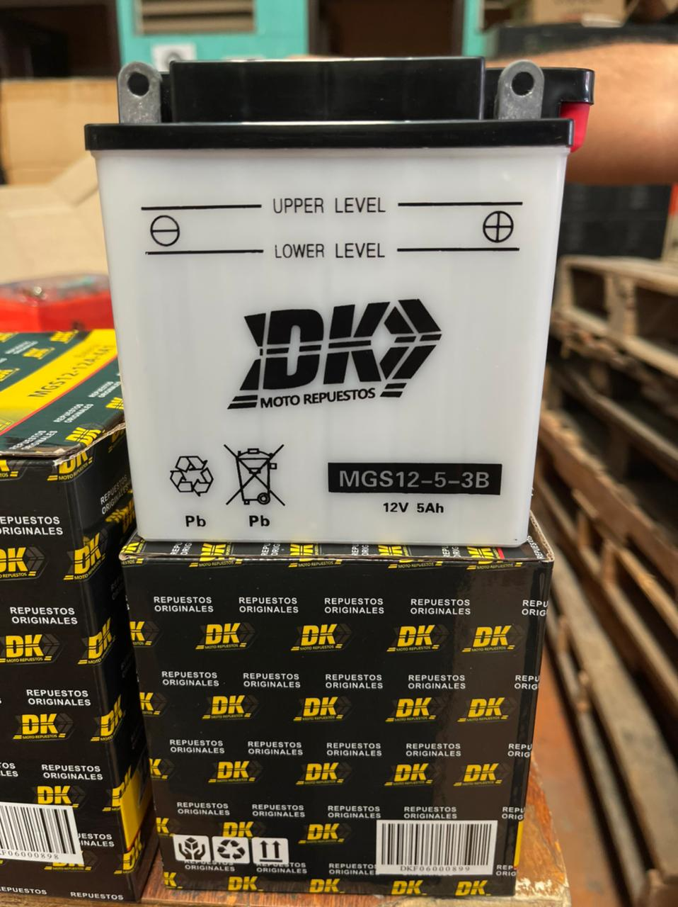 BATERIA 12N5-3B 5AH CA DK YBR-125