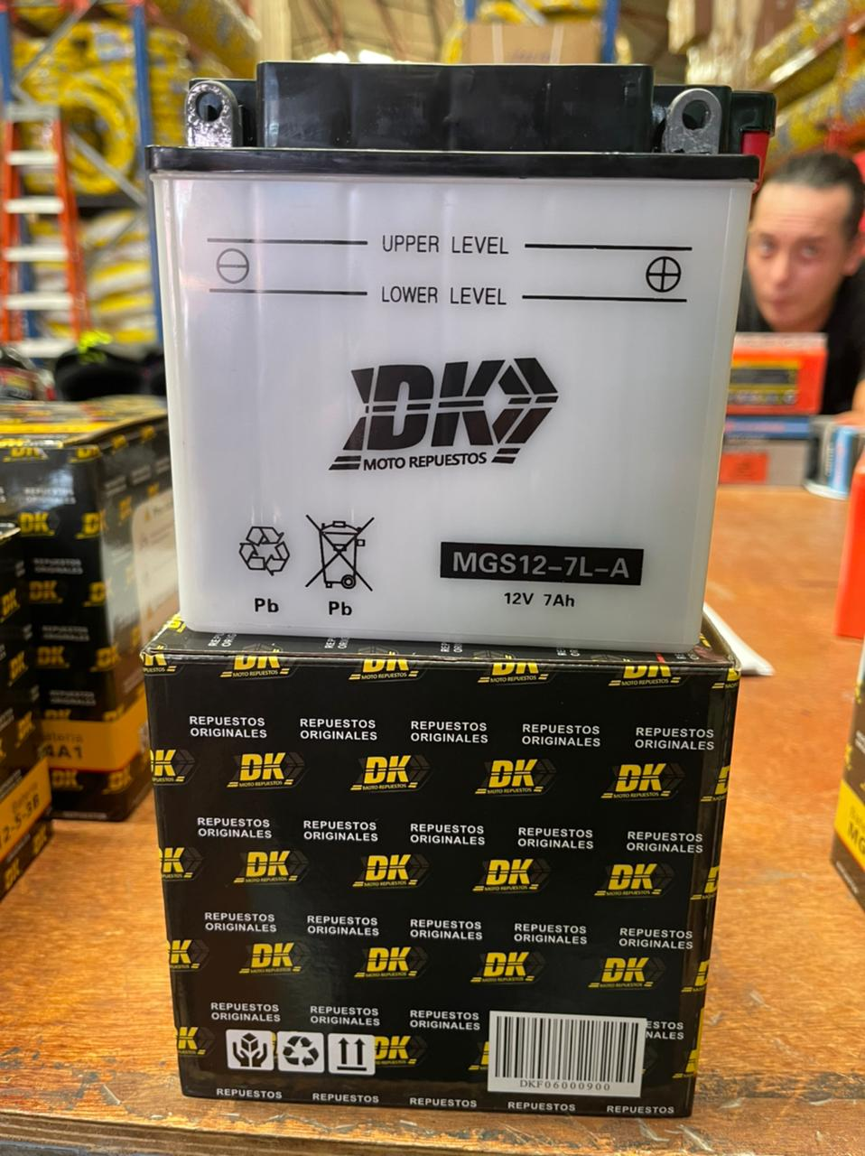 BATERIA 12N7-3B 7AH CA DK FT150