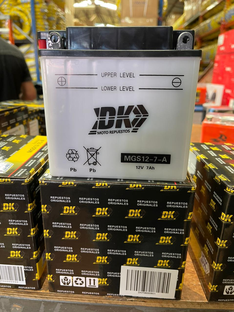 BATERIA 12N7-4A 7AH CA DK HJ125-7/ET200