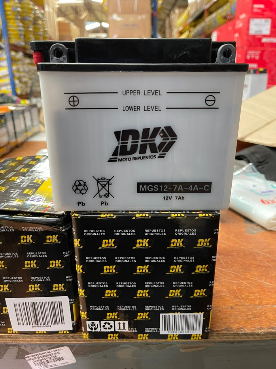 BATERIA 12N7A-4A 7AH CA DK GEN-2D/CGL