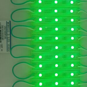 MODULO 3 LED VERDE PZA