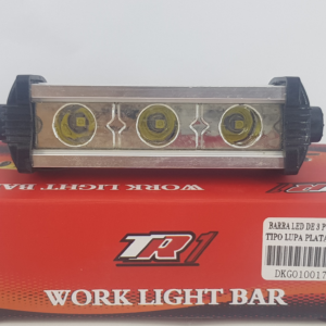 NEBLINERA LED DE 3 PUNTOS TIPO LUPA PLATA PZA