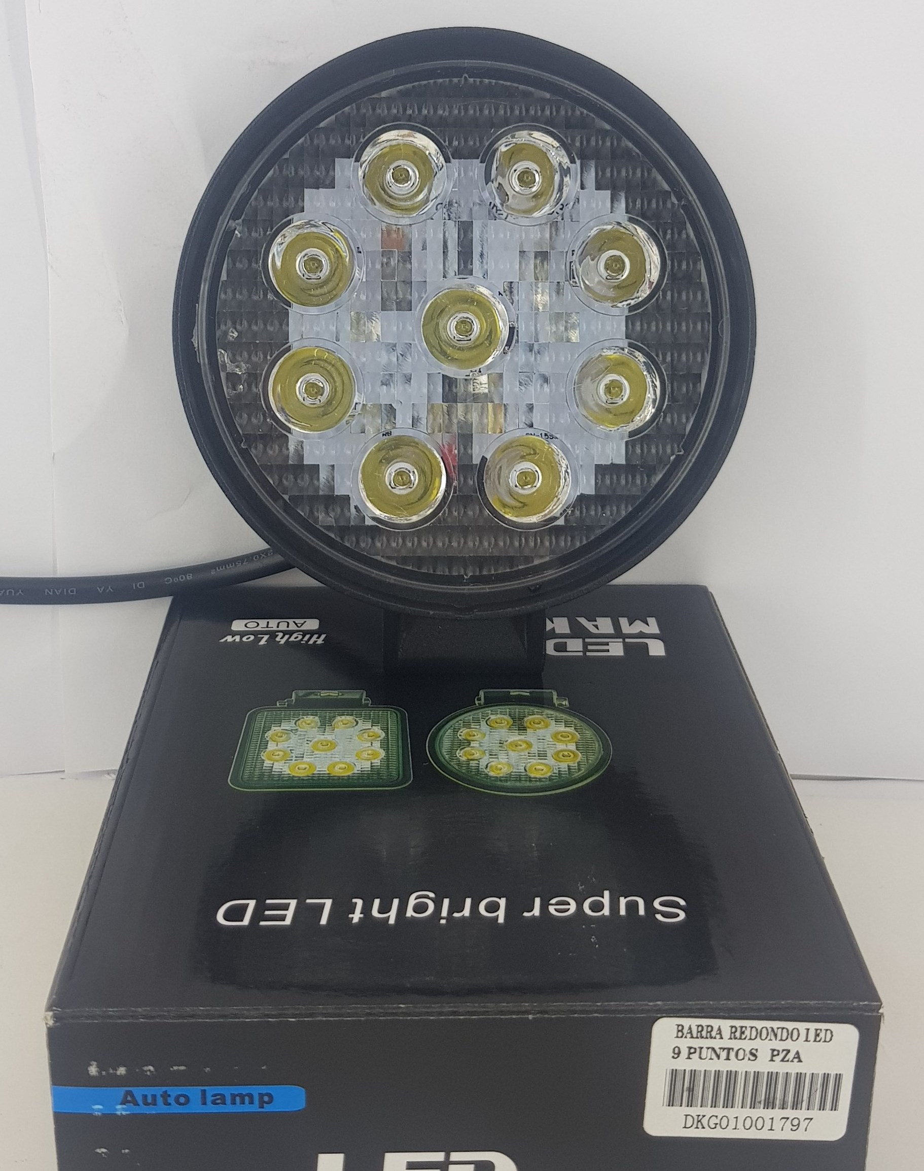 NEBLINERA REDONDO LED 9 PUNTOS PZA