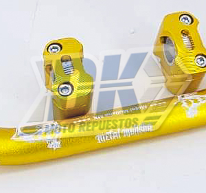 MANUBRIO PROTAPER DECORADO DORADO CON ANCLAS