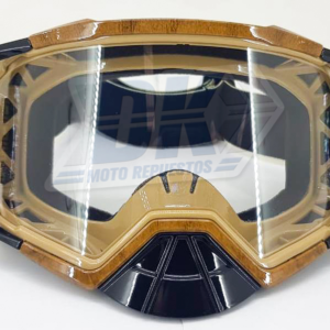 LENTES CROSS TRANSPARENTE/DORADO