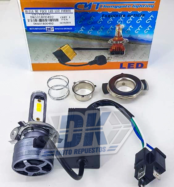 BUJIA DE FOCO LED LUZ FUERTE
