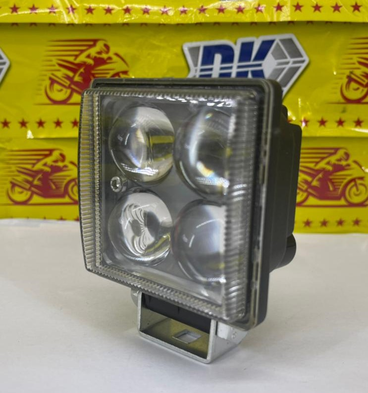 NEBLINERA LED DE 4 PUNTOS LUPA ALUM 12V 3IN