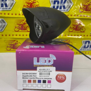 NEBLINERA LED 9 PLAST 12V PUNTOS COLORES CONICO