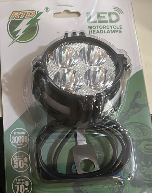 NEBLINERA REDONDO LED 4 PUNTONS CON LUCES PZA