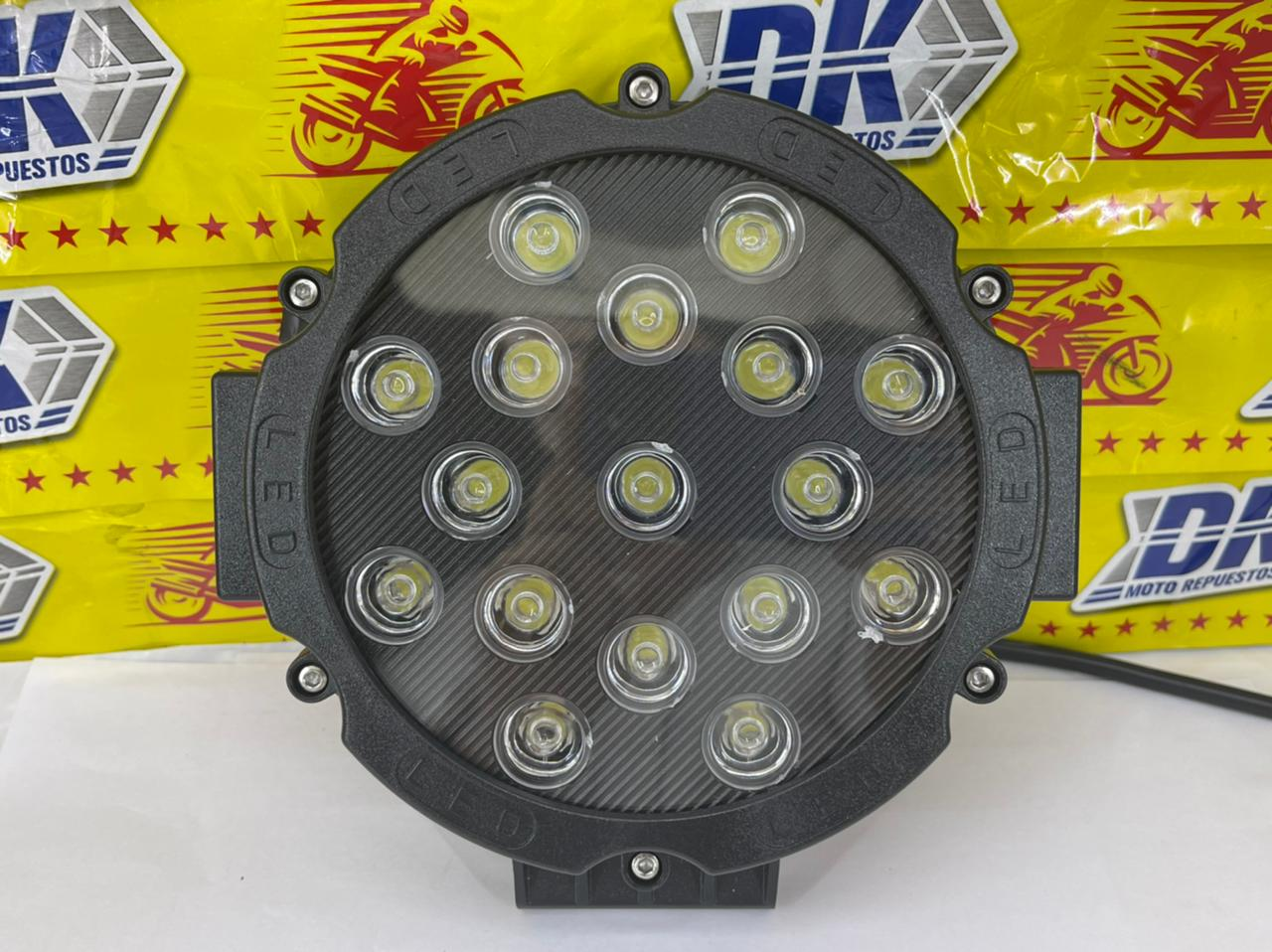 NEBLINERA REDONDO 12V 17 ALUM LED REDONDO