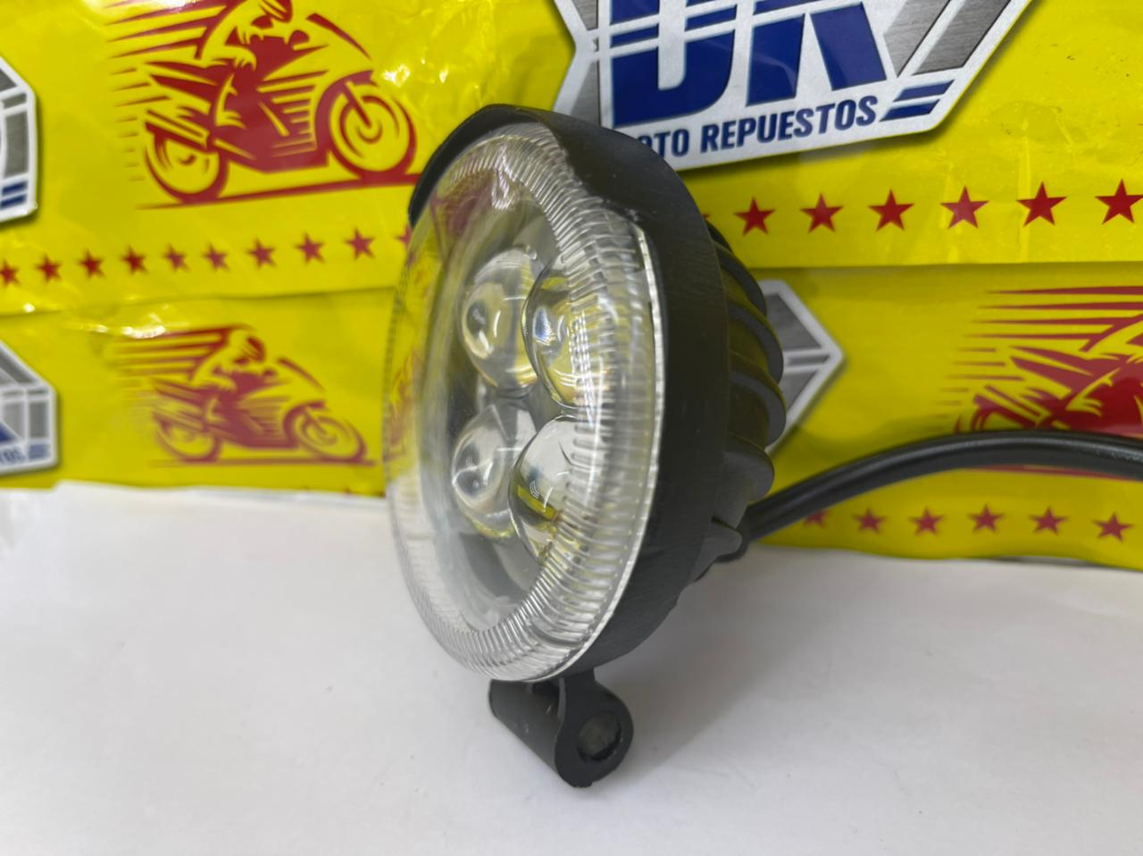 NEBLINERA REDONDO 12V 4 ALUM LED REDONDA