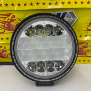 NEBLINERA REDONDO 12V ALUM DOBLE LUZ