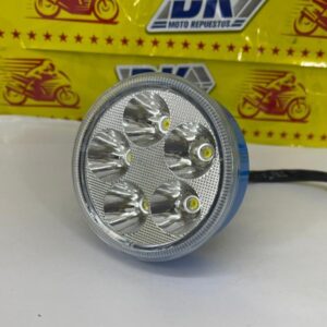 NEBLINERA 5 LED BORDE CRISTAL INTERNA  BUJIA ALUM LED12 V 4W PAR