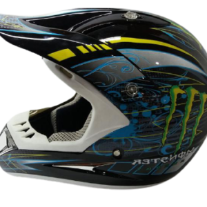 CASCO CROSS MONSTER AZUL M001 PZA