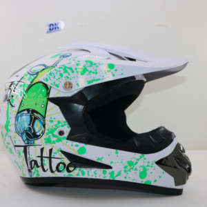 CASCO CROSS BLANCO M002 PZA