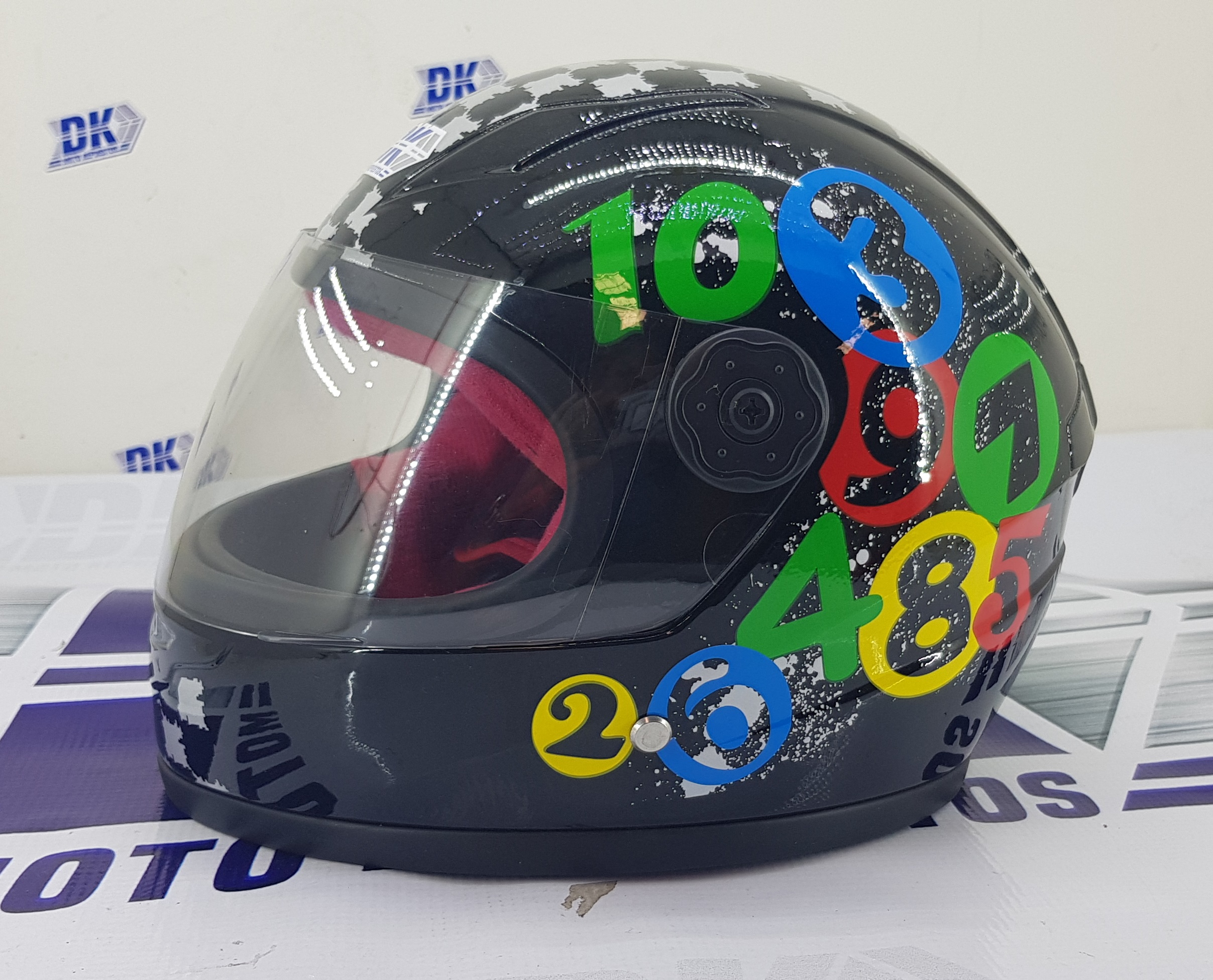 CASCO NIÑO MOD A01 NEGRO