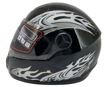 CASCO CERRADO MOD A/2021 RACING N/B