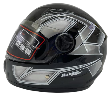 CASCO CERRADO MOD A/2021 FLAMAS N/B