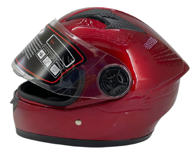 CASCO CERRADO MOD AXK B/2021 ROJO