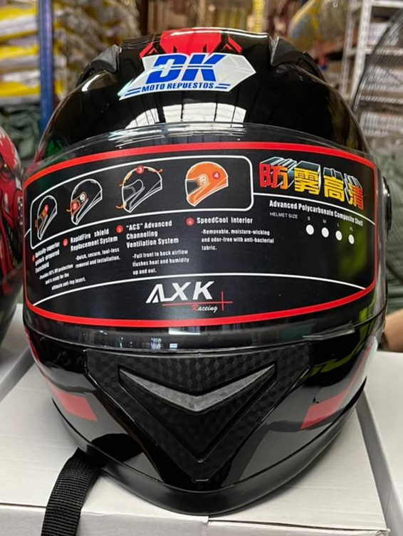 CASCO CERRADO MOD AXK B/2021 N/R/B