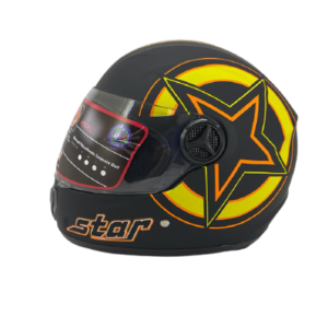 CASCO CERRADO MOD151 STAR NEGRO