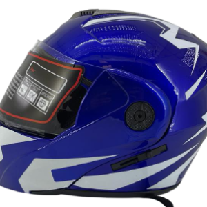 CASCO DESMONTABLE FLIP MOD115 AZUL