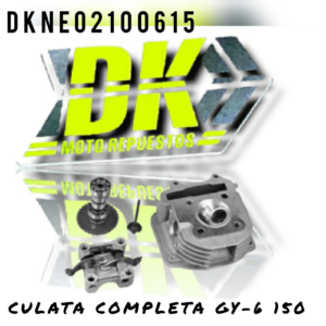 CULATA COMPLETA GY6 150CC COJP