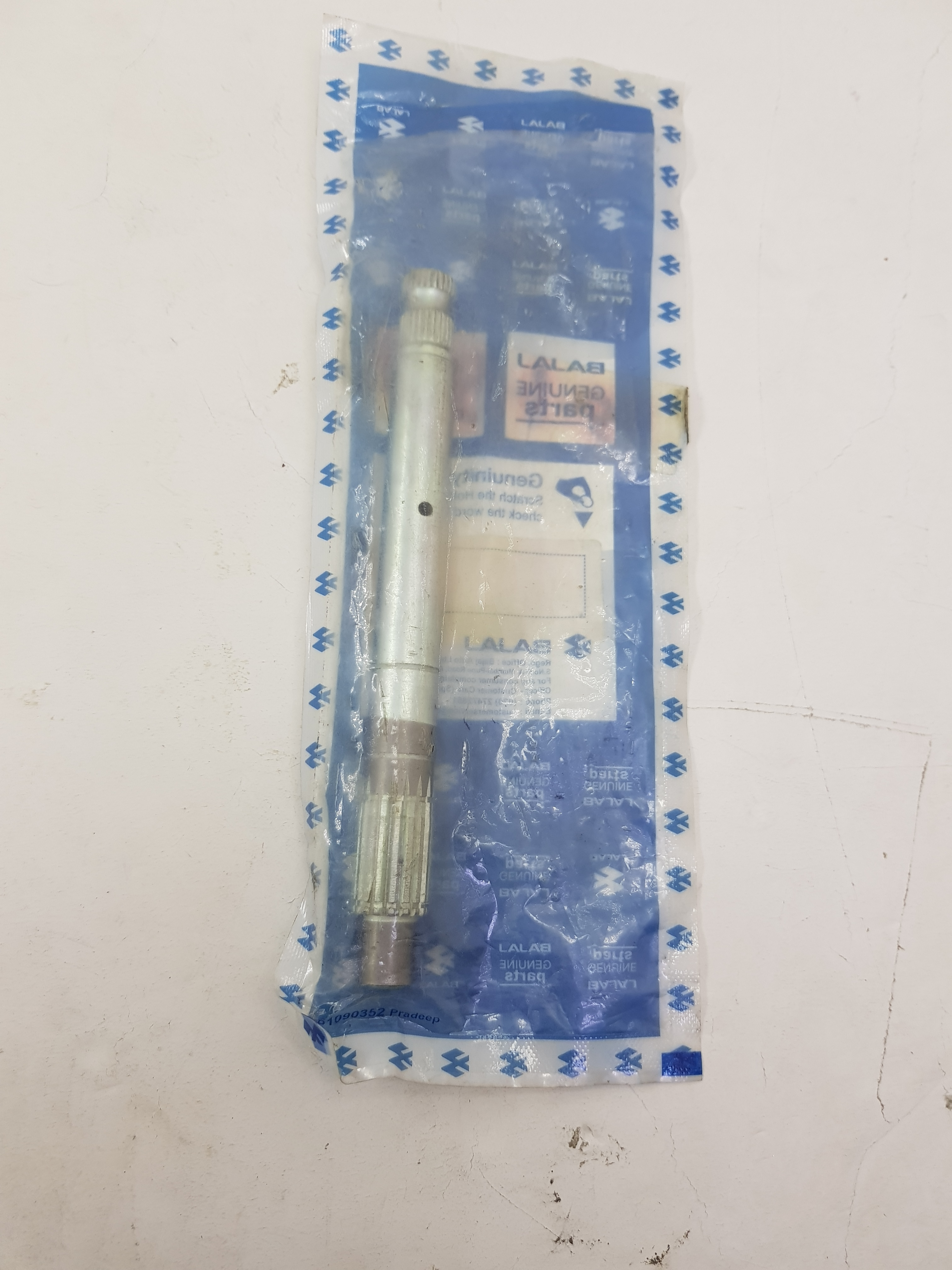 EJE PATA DE ARRANQUE PZA BOXER 100 CT 2008