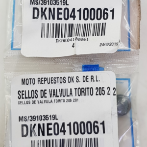 SELLO DE VALVULA PZA TORITO 205 2012