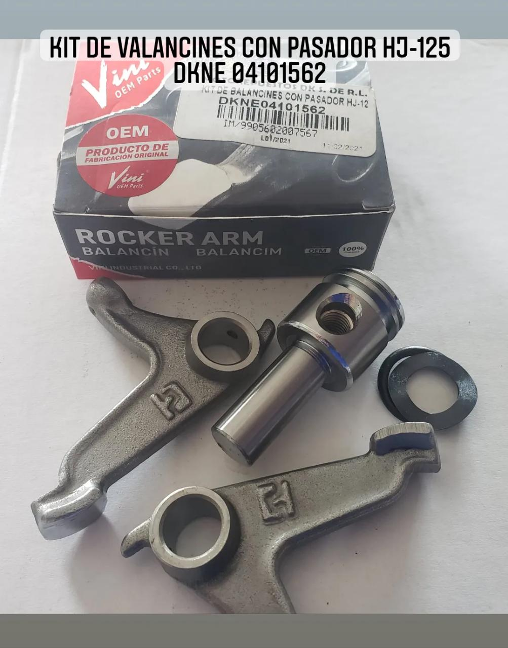 KIT DE BALANCINES CON PASADOR HJ-125 / FT-150 / XM-200 / GYA-200