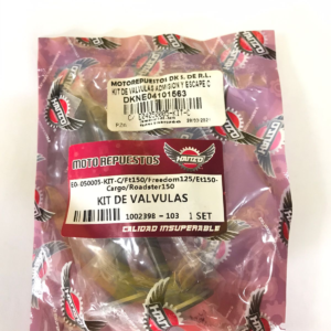 KIT DE VALVULAS ADMISION Y ESCAPE CG150/FT150/ET150-CARGO/