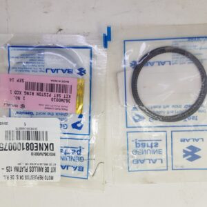 ANILLOS STD KIT PLATINA 125 - 2012