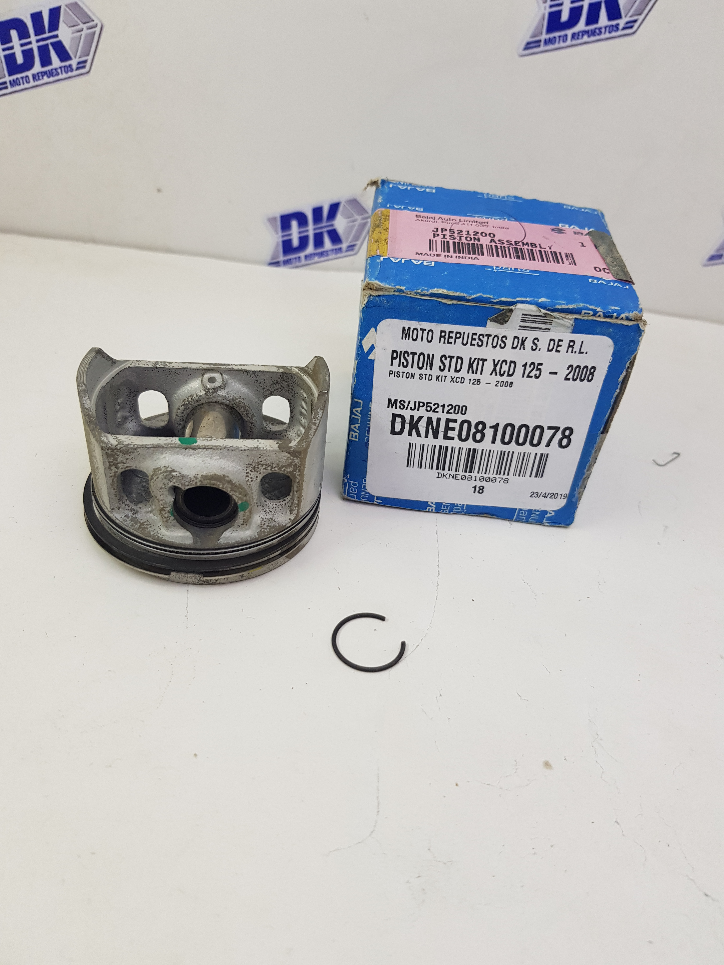 PISTON STD KIT XCD 125 - 2008