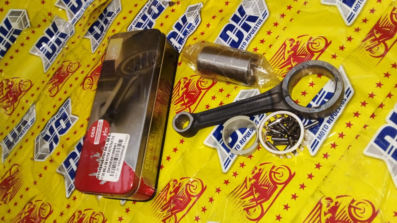 KIT DE BIELA DE MOTOR MOTOTAXI TVS KING-200