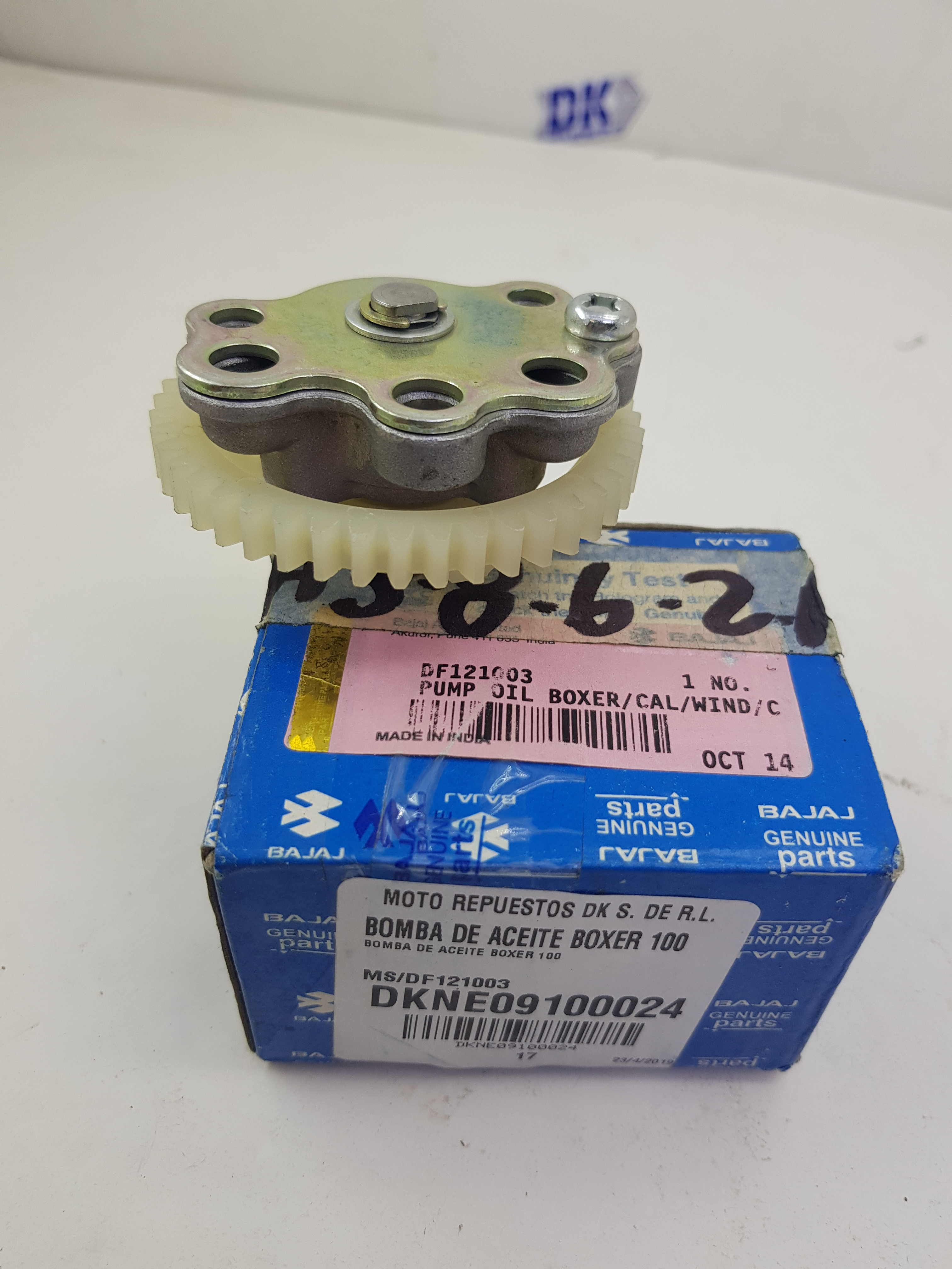 BOMBA DE ACEITE PZA BOXER 100
