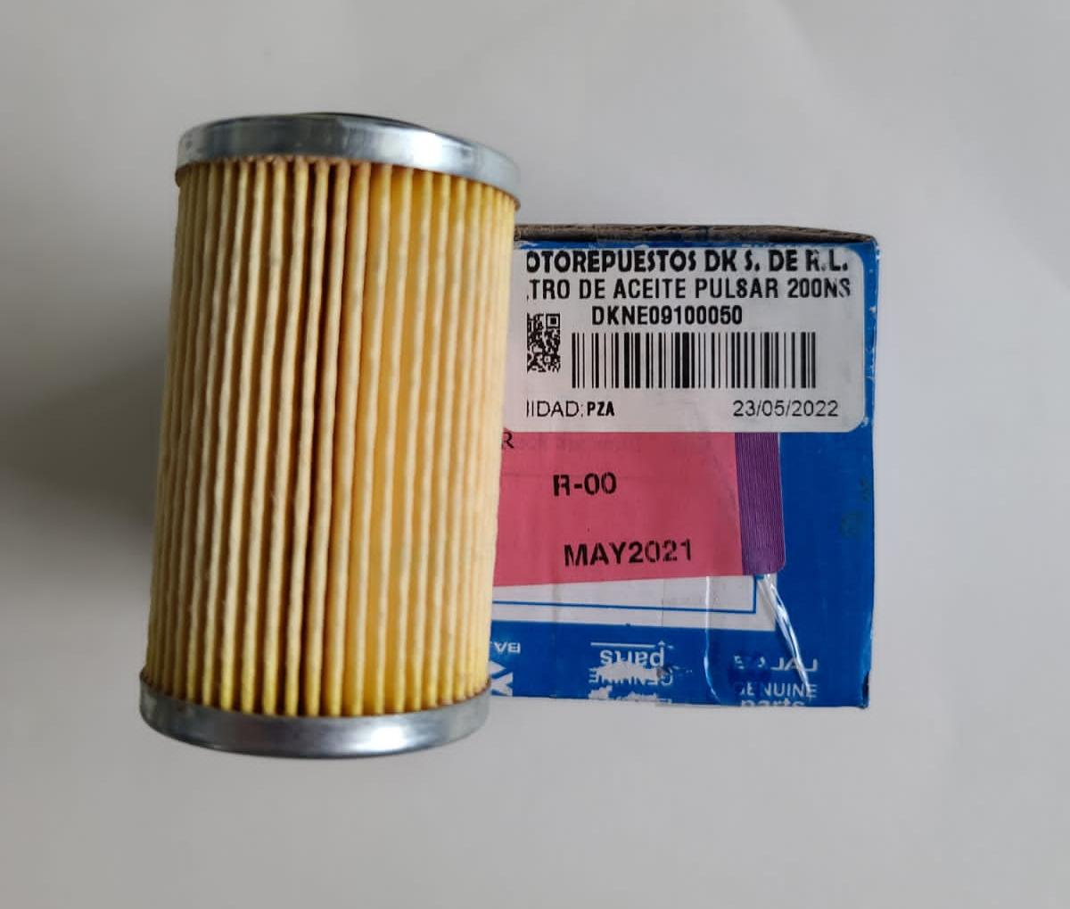 FILTRO DE ACEITE PULSAR 200NS 2012