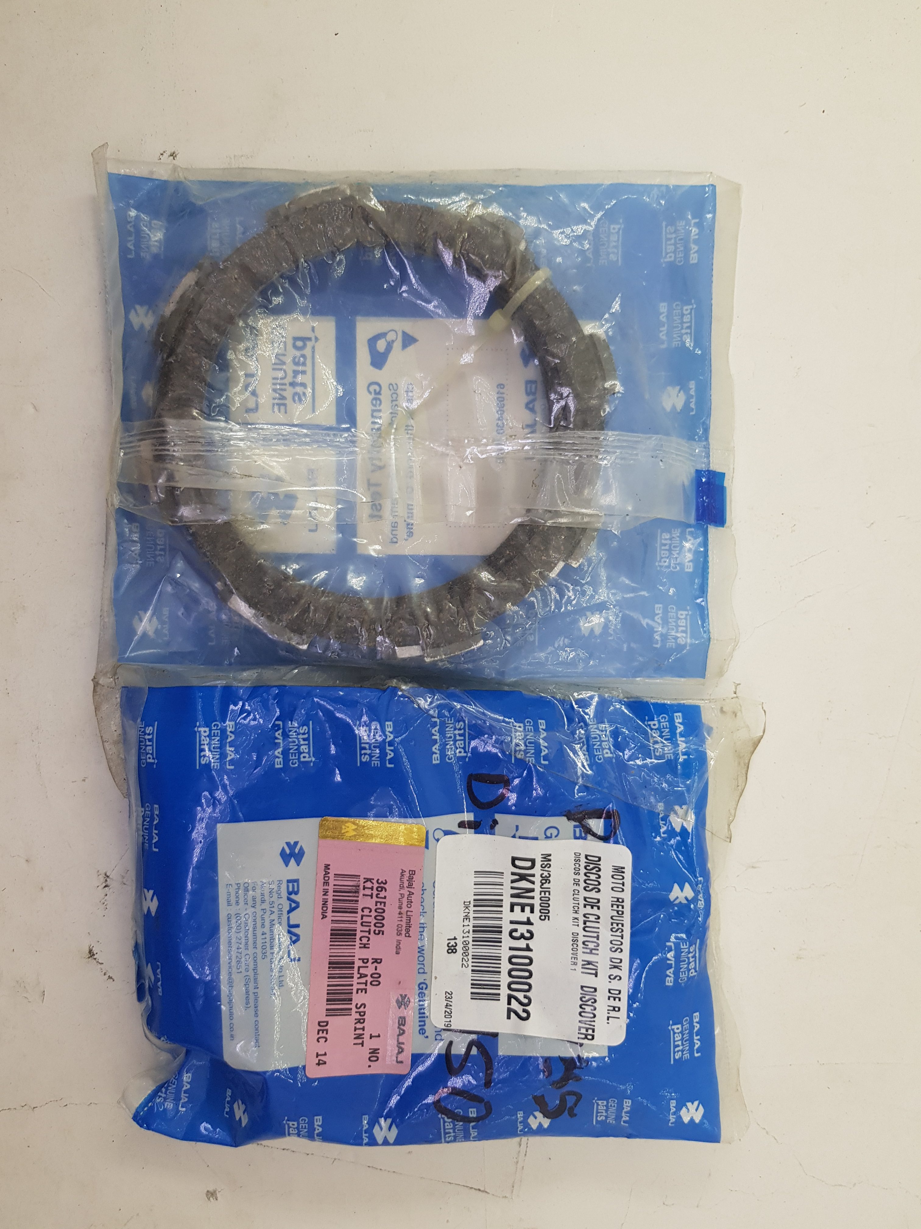DISCOS DE CLUTCH KIT DISCOVER 150 - 2011