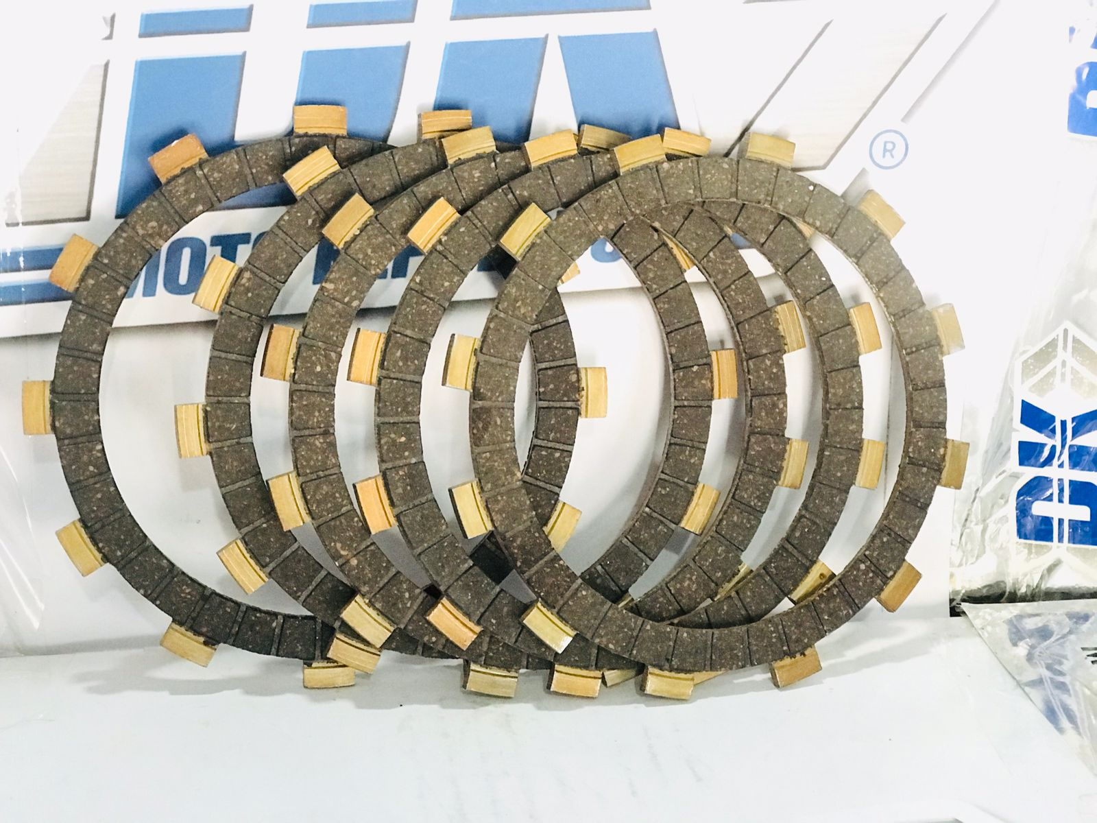 DISCOS DE CLUTCH SUZUKI AX-100 (2-TIEMPOS) (SET 5 PCS)