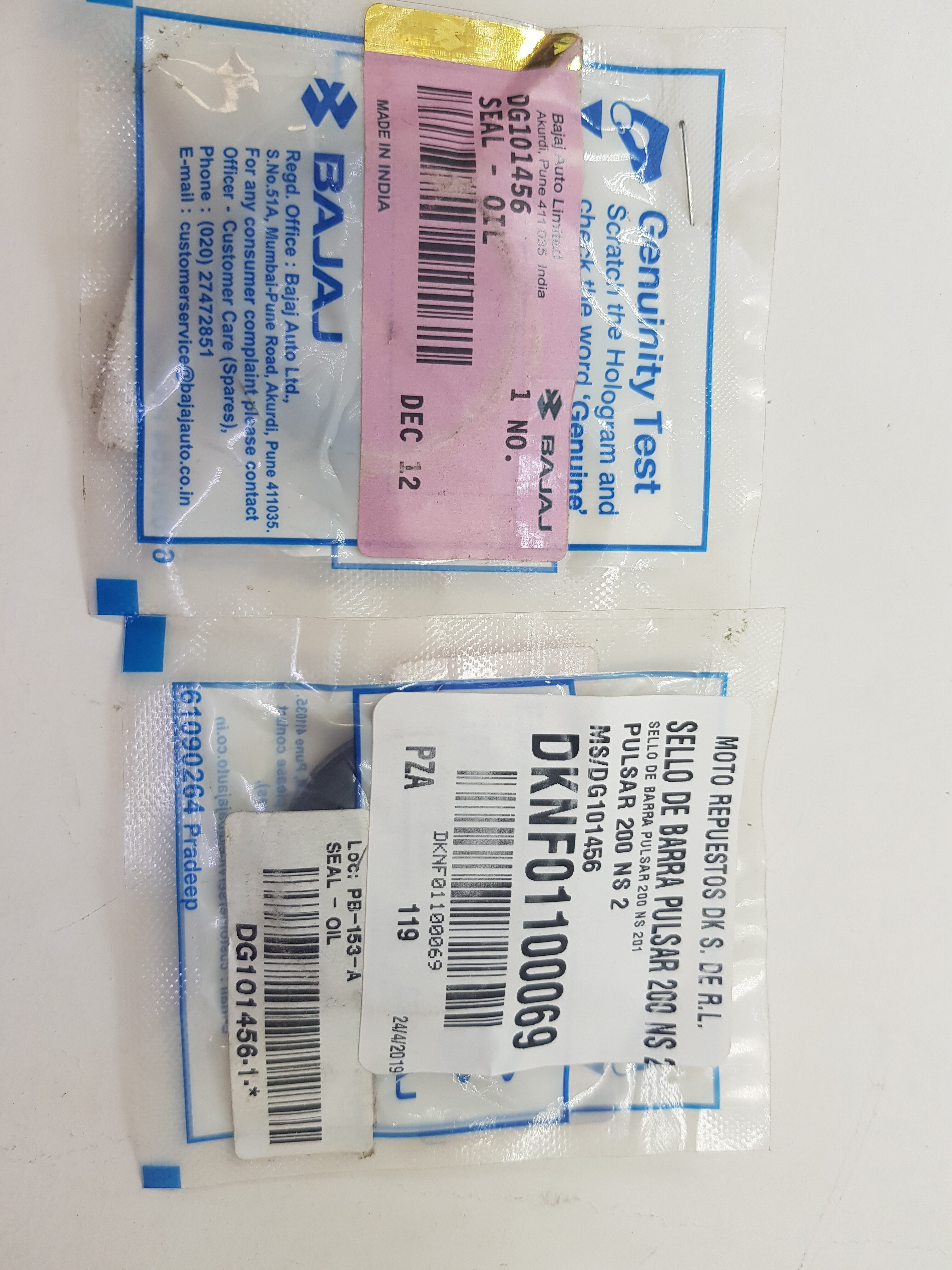 HULE DE POSAPIE PROTAPER VARIOS COLORES PAR