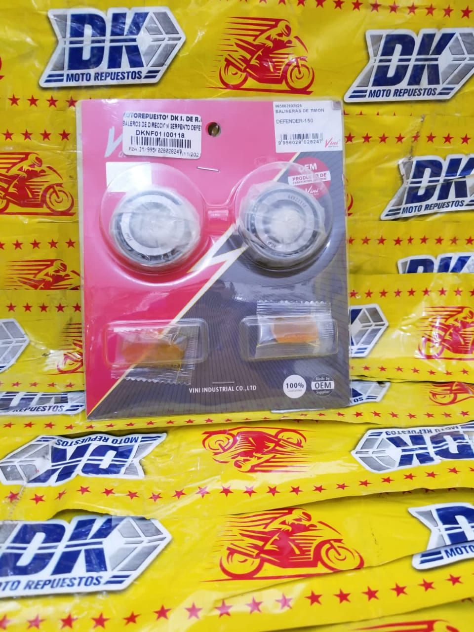 BALEROS DE DIRECCION SERPENTO DEFENDER-150 (MONTAÑESA)